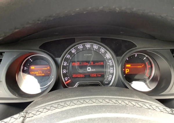 Citroen C5 cena 41400 przebieg: 295000, rok produkcji 2015 z Wronki małe 121